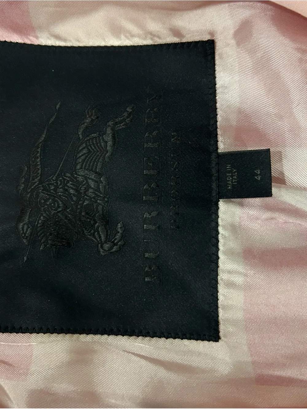 Rare vintage Burberry Prorsum dusty pink cotton trench coat - Picture 11 of 16